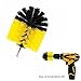 Produktbild Bohrer Bürste, Yefun 3,5-Zoll-Bohrmaschine Kugelförmige Bürste Kunststoffdraht Scrubbing Bürsten & Power Scrubber Tools für die Reinigung von Autoreifen Teppich, Küche, Bad, Sitze/Mat