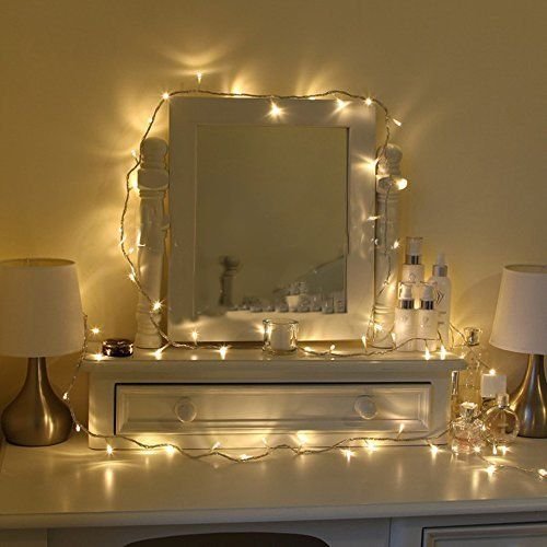 300er Led Lichterkette Strombetrieben mit Stecker Außen und Innen für Garten Hochzeit Weihnachten Party Warmweiß Gresonic (300 Led Warmweiß) - 4