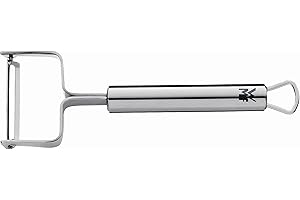 WMF Profi Plus - Pelador 17 cm, Pelador de verduras, Acero Inoxidable Cromargan parcialmente mate, Apto para Lavavajillas
