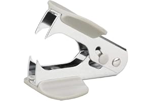 Hotaden Dégrafeuse Duty Staple Puller Outil avec Larges poignées en Plastique pour Fournitures Scolaires Bureau à Domicile (Couleurs aléatoires)