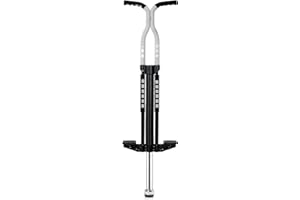 ISE Pogo Stick Bastón salador, Juguetes al Aire Libre, Entretenimiento para Padres y niños, Juegos Divertidos, Juegos de Aire Libre para niños