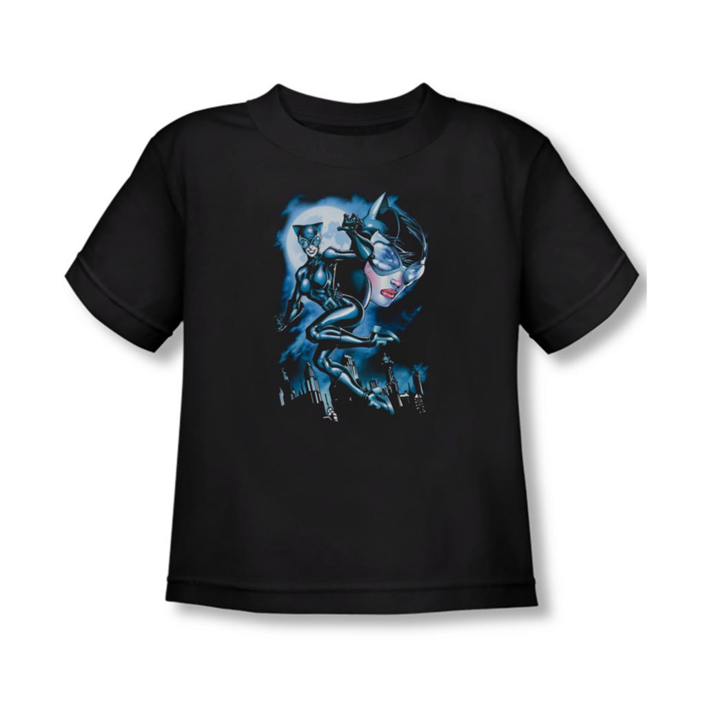 Batman-Kleinkind-Moonlight-Cat-T-Shirt-in-schwarz-4T-Black