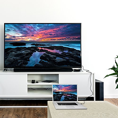 Displayport auf HDMI Kabel, Rankie 3m Vergoldet DisplayPort DP zu HDMI Kabel HDTV Cable (Schwarz) – R1102C - 6