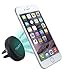 Produktbild Xcellent Global kfz Magnet Lüftungshalterung Handy Halterung auto halter, Autohalterung für iPhone 5/4s/5c/6/6 Plus, iPad Mini, Samsung Galaxy S Series, HTC, Motorola, Blackerry und alle Smartphones/ Mini Tablets/ GPS, Schwarz M-CA017