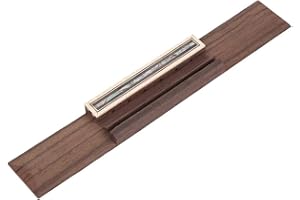 Dilwe Chitarra Ponte Legno, Ponte di Ricambio per Chitarra in Palissandro per Chitarra Classica Accessori per Chitarra Acustica