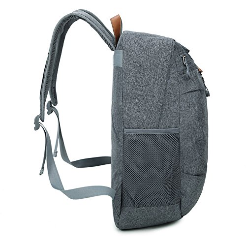 feehan Herren Rucksack Campus, campus fahrrad campus damencampus umhängetasche (grau) - 3