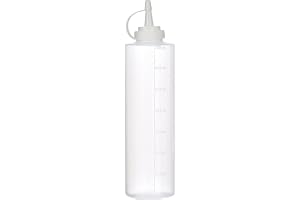LACOR 61970 Doseringsflaska, Genomskinlig, 700 ml | Hållbart, professionellt redskap för optimal produktivitet, snabb och enk