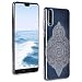 Produktbild ToMoYi Handyhülle Kompatibel mit Huawei P20, Crystal Clear Durchsichtig Soft Silikon TPU Ultra Dünn Stoßfes Kratzfest Robust Cover Schutzhülle Einzigartiger Druck [Mandala Style] für Huawei P20