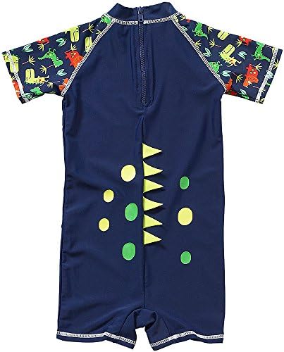 H2O Boys Babies Sunsafe UPF40+ Dinosaur 3D Spikes All In One Piece Suit
