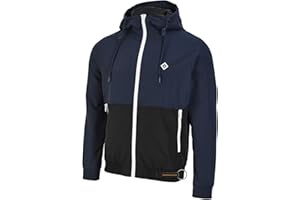 Hamburger SV HSV Jacke, Offizieller Fanartikel, Windbreaker Softshelljacke mit Kapuze, sportlich und wetterfest