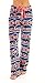 Produktbild i-Smalls Frauen Snuggly Warm Fleece Pyjama Hose (44-46) Aztekisch Design