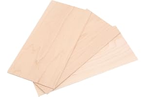 ‎DILWE Dilwe Holzfurnier, hochwertig, Gitarre Shim Kopf, DIY Musikinstrumente, f¨¹r Gitarrenbauern und Musiker (203 x 93 x 2mm)