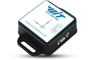 WitMotion WT61C-232 Sensore accelerometro ad alta precisione, accelerazione a 6 assi (+ - 16 g) + giroscopio + angolo (precisione XY 0,05 °), MPU6050 AHRS IMU (non influenzato dal campo magnetico)