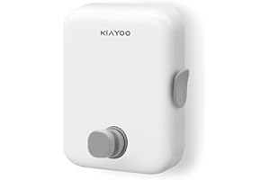 KIAYOO Wäscheleine Ausziehbar Wand,Innen- und Außenverstellbare Wäscheleine mit 4,3M SUS304 Drahtseil für Wohnung,Hotel,Waschküche,Badezimmer,zum Trocknen von Steppdecken,Kleidung,Handtüchern, Weiß