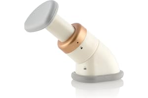 InnovaGoods - Masseur Réducteur de Double Menton SbeltNeck, Exercice Facile 2 Min/Jour, Renforce Muscles du Cou, Design Ergonomique et Portatif, Indolore, ABS, Blanc