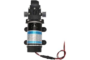 FOCKET Self Priming Water Pressure Diaphragm Pump,120W 10L/m High Pressure Electric Water Pump Self-Priming Booster Pump Sprayer for Agricultural Spraying,Fluid Transfer (12V/24V)(1#)