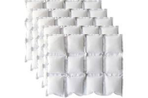 XUKZIMA 60 Pcs Ice Packs Freezer Packs Protable Ice Pack Blocks Ice Pack Freezer Blocks for Cool Box Cooler Accessories for Lunch Bags Shipping Food Fresh Cold Food Storage Camping Fishing Travel