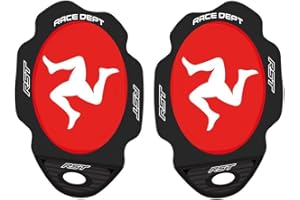 RST Drapeau Série Manx Rouge Sliders Genou