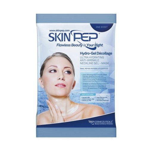 SkinPep Hydro Gel Décolletage - Anti-Ageing 12 Hour Defense Serum Ultra Concentrated + Retinol + Antioxidants - SkinPep Best Choice For Premium Quality Hydro Gel Décolletage.