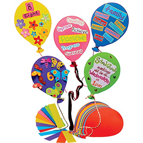 Springboard Pre-Cut Jumbo Display Balloon Shapes (Pack of 20)