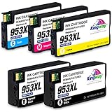 hp officejet 7740 cartuchos Ventajas Kingway: instalación fácil e intuitiva a una fracción del coste y perfectamente reconocido como original. Con chips actualizados de alta tecnología, totalmente inspeccionados y garantizados. Cartuchos de tinta compatibles para HP 953 953XL Negro/Cyan/Magenta/Amarillo.