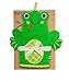 Zoocchini, Flippy the Frog, Bath Mitt, Green