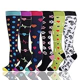 ✅ warum sind für Kompression Socken: Kompression Socken wird häufig zur Vorbeugung und Behandlung von Besenreisern, Krampfadern, Ödeme (Schwellungen), Tiefe Venenthrombose (DVT), allgemeinen Beschwerden verursacht durch langes Stehen, Sitzen oder Schwangerschaft, Ihre Vibrationen und dienen zur Stabilisierung Muskeln und verringern.