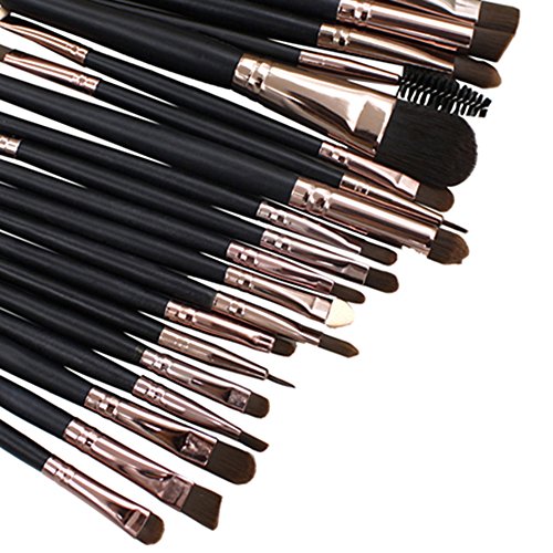20pcs Make Up Sets Soft Powder Foundation Eyeshadow Eyeliner Lip Makeup Brushes