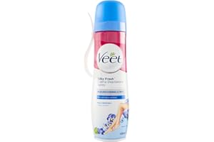 Veet Crema Depilatoria spray para Piel Delicada - 150 ml