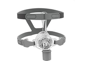 Gbbazu Universal Nose Silicone Mask Assembly Comparable, Replacement Nose Mask with Headgear, Frame and Nose Cushion, Reusable Nose Pillow Accessories to Improve Comfort