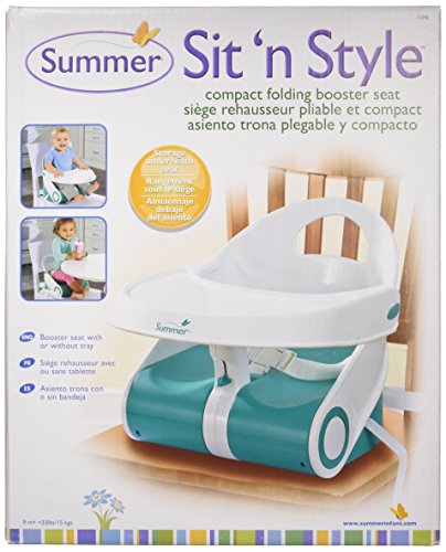 Summer Infant 613346 Sit ’n Style Sitzerhöhung / Kindersitz, weiß / grün - 10