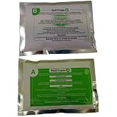 Irisana - NutriBase A+B - 2 Packs of 2 Airtight Bags - Powder - Hydroponic Fertilizer - 1 l of Water for Irrigation - Extra C