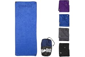 GYM RAG Microfibre Sports Towels Gym Towels Sweat Workout Towel Quick Dry Super Absorbent For Fitness Yoga Men Women 35cm x 90cm (Blue)