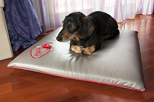 Matty 0044 Small Waterproof Cushion for Dogs PVC Silk Edge, M, Brown