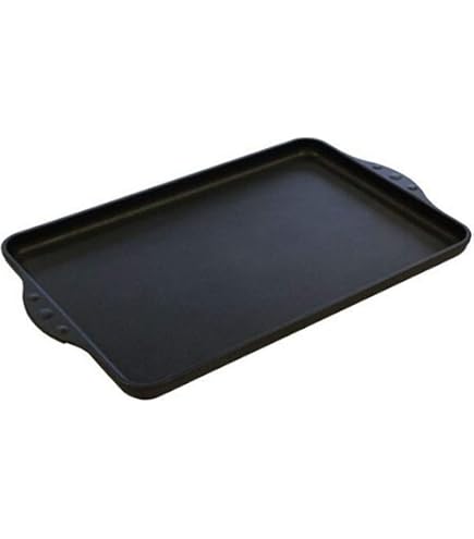 MONIX Solid+ Plancha 40 Cm Fonte D'Aluminium Anti-adhésive Double Revêtement Sans PFOA – Ultra Résistante Induction & Toutes Feux, Noir