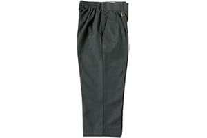 Zeco Boys Sturdy Fit School Trouser 4-14 Years with Generous fit