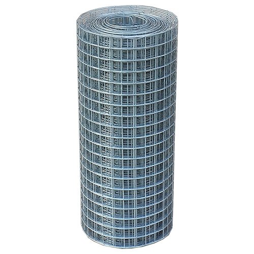 10 Meter Rolle Maschendraht Zaun Gitter Käfiggitter Dachszaun Drahtzaun Schutz Nagetiere Maschenweite 25,4 x 50,8 mm (Höhe 100 cm)