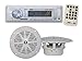 Pyle - Marine AM/FM-MPX PLL Tuning Radio w/SD/MMC & USB With Two 4