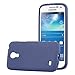 Price comparison product image Cadorabo Case works with Samsung Galaxy S4 MINI in FROST DARK BLUE - Shockproof and Scratch Resistant TPU Silicone Cover - Ultra Slim Protective Gel Shell Bumper Back Skin