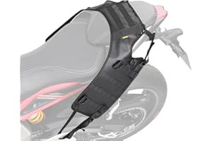 Rhinowalk Sac de selle pour moto, sac de selle universel