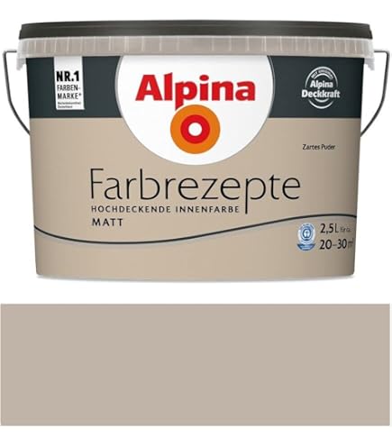 Veluxis Wandfarbe Braun 'Icy Chocolate' - 5 Liter Matte Innenfarbe, Streifenfrei & VOC-frei