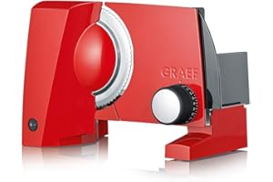 GRAEF. Graef S 10003 Electric 170 W Aluminium Red Slicer Freiraumschneider (Aluminium, Red, 230 mm, 325 mm, 240 mm, 2.33 KG)