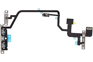 OnlyTech - Mantel interno con botones de encendido y volumen, silenciador, flash secundario de repuesto para iPhone XR soportes metálicos ensamblados