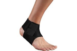 SOLO ACTFIT Tutore per Caviglia a Compressione Regolabile Supporto Caviglia Sportiva, Cavigliera Ortopedica, Protezione e Supporto Piede, Distorsione Sollievo dal Dolore