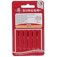 Singer Universal aguja 2020 80/11, Metal, Plata, 7 x 0,03 x 4 cm/5 unidades