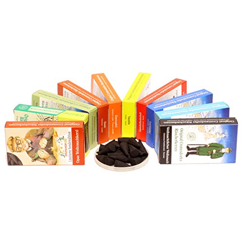 Crottendorfer Räucherkerzen Original 10x24 Sparpack - Mischung A