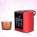 Produktbild DHG Multifunktionale 1-2-3-4 Kleinen Reiskocher Intelligente Verabreichung Mini Reiskocher 2,5 Liter,Rot