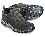 Herren-Wanderschuhe Meindl 3429-47 Portland GORE-TEX® Herren Outdoorschuh aus Veloursleder mit Mesh, Groesse 48, schokobraun