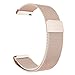 Produktbild Fintie Armband für Galaxy Watch 42mm & Gear Sport & Gear S2 Classic - Edelstahl Milanese Magnet UhrBand Uhrenarmband Ersatzband, Roségold