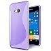 Produktbild Nokia Lumia 625 Hülle, Conie Mobile Ultra Slim Backcover Schutzhülle TPU Silikon Rückschale Cover in Lila
